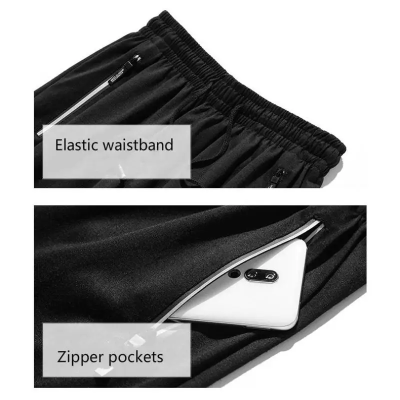 Мужские спортивные штаны для бега весенне осенние леггинсы фитнеса тренировок