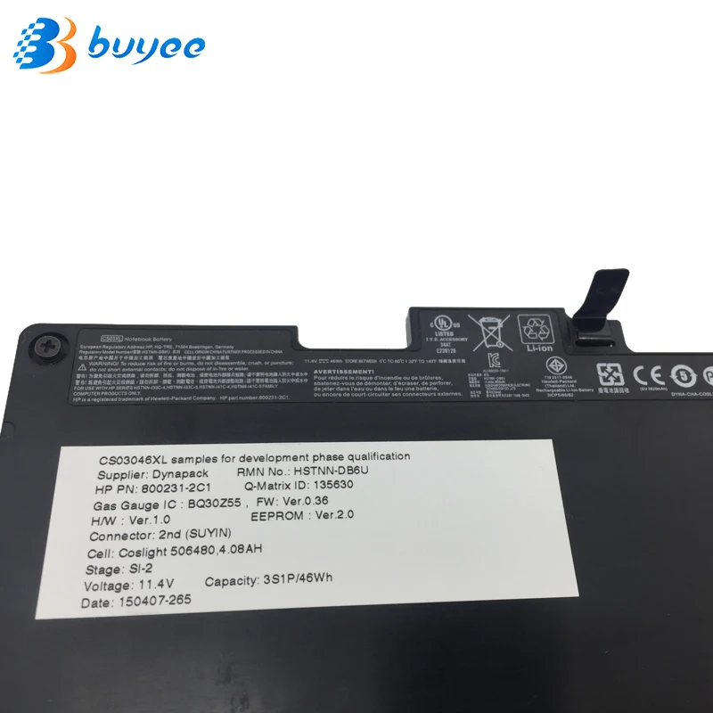 CM03XL Батарея для hp EliteBook 740 745 840 850 G1 G2 ZBook 14 HSTNN-DB4Q HSTNN-IB4R HSTNN-LB4R 716724-171