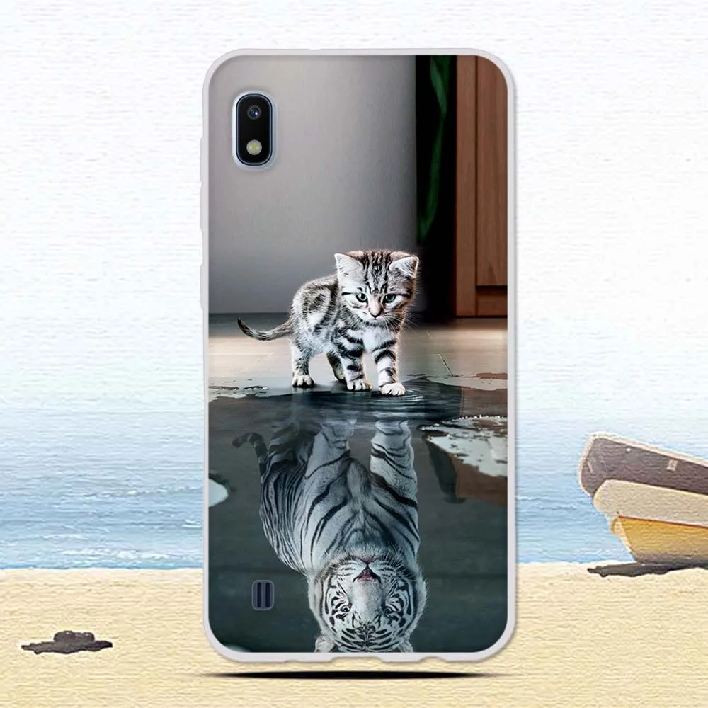 5 Роскошный чехол для samsung Galaxy A10 A 10, мягкий силиконовый чехол из ТПУ с милым рисунком, защитный чехол для телефона, чехол s Fundas Coque - Цвет: 5