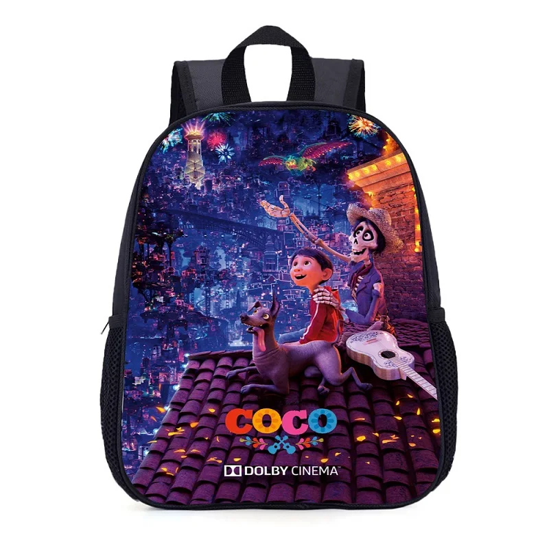 02 35 см Movie COCO Pixar Miguel, рюкзак для гитары, школьные сумки, повседневный рюкзак с 3D принтом черепа, ранец, Подарочная сумка для мальчиков - Цвет: 02