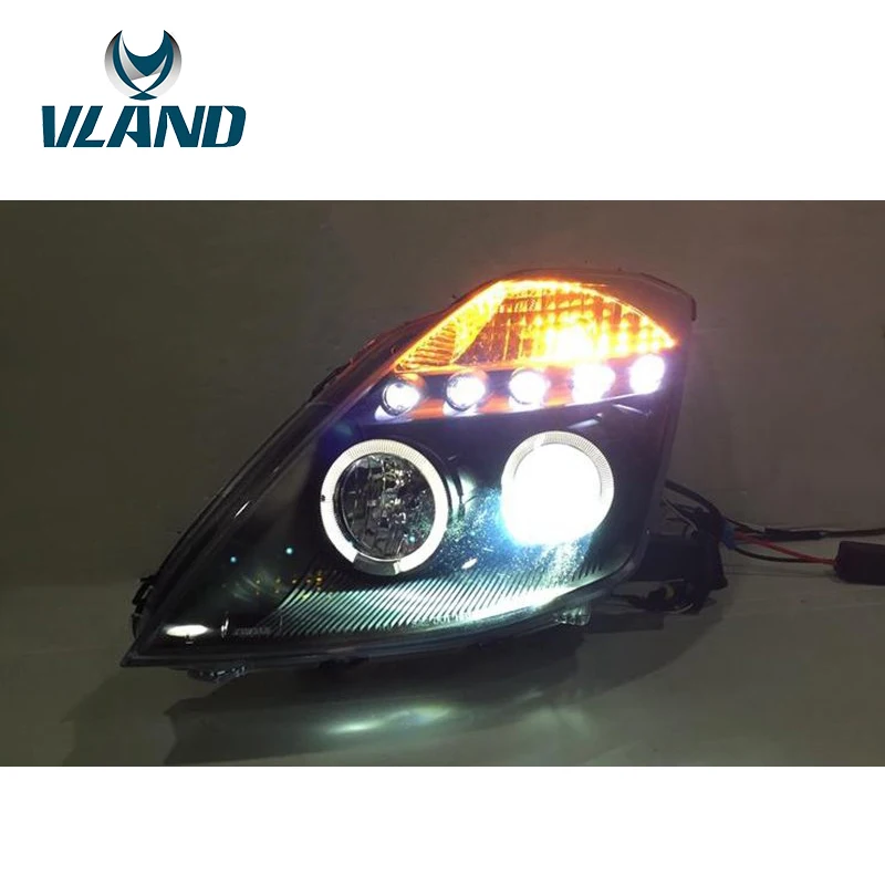 Светодиодная лампа VLAND для головного света 350Z 2003 2004 2008 с ксеноновой лампой H7 и