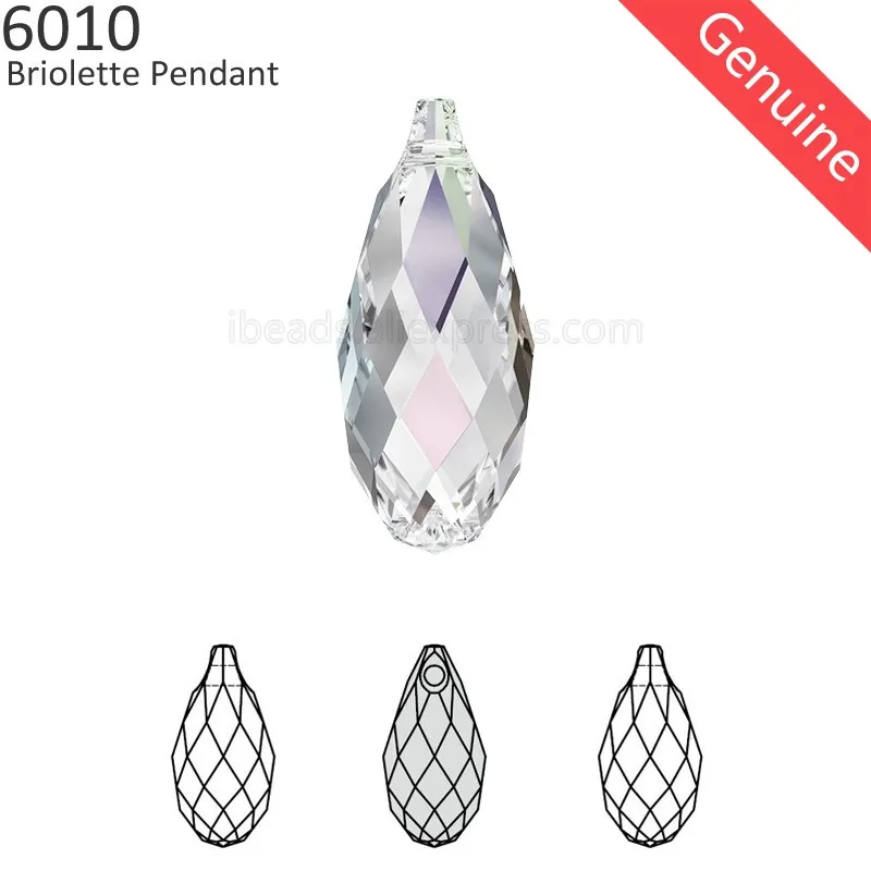 1 шт.) Кристалл от Swarovski 6010 Briolette кулон сделано в Австрия Свободные Стразы для изготовления ювелирных изделий своими руками
