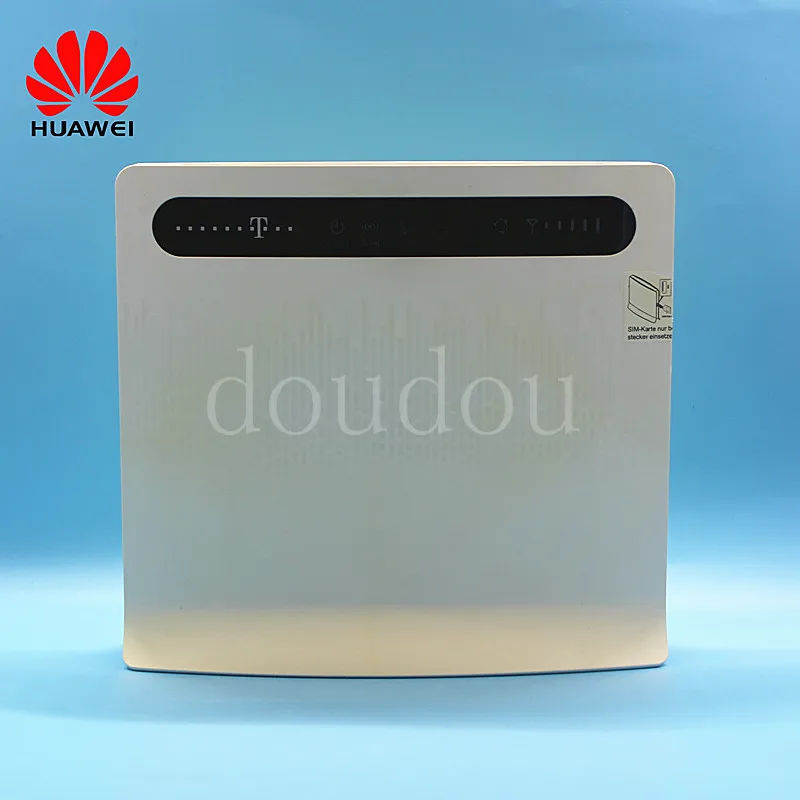 Разблокированный используемый huawei B593u-12 B593S-12 4G LTE 100 Мбит/с CPE маршрутизатор с антенной с sim-картой слот 4G LTE WiFi маршрутизатор