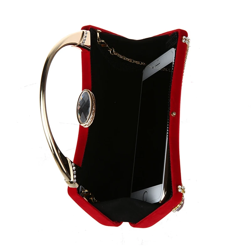 Хит 2016 благородная красная дамская сумочка для банкета клатч вечерняя Женская