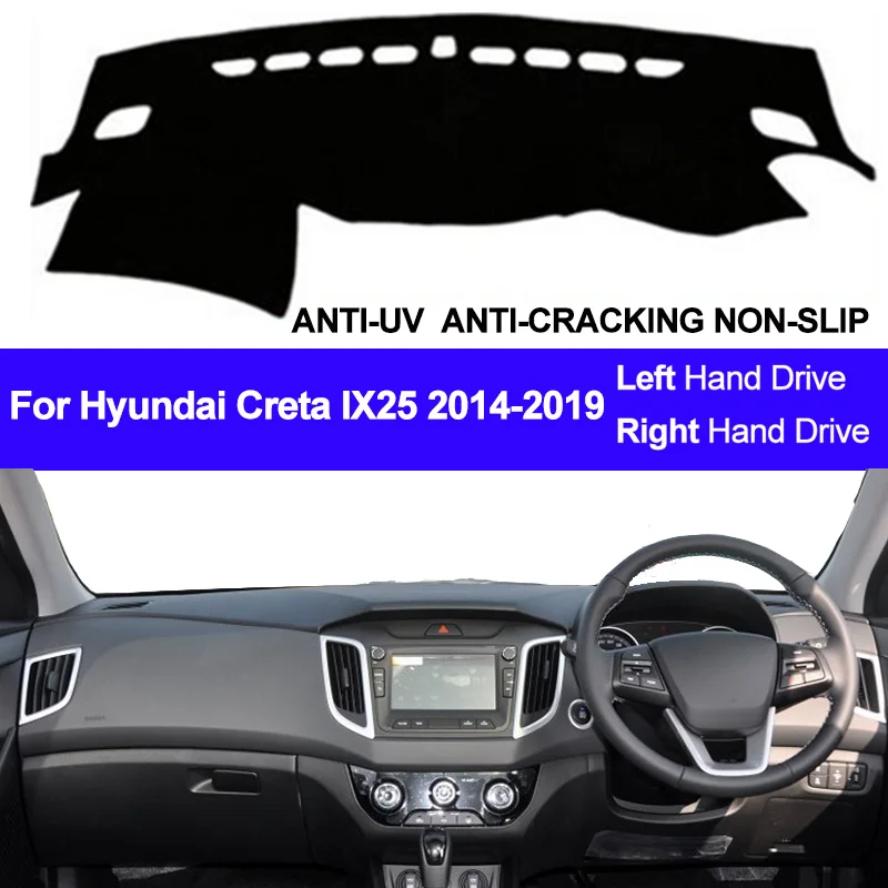 Крышка приборной панели автомобиля для Hyundai Creta Ix25 2014 2015 2016 2017 2018 2019 панель коврик