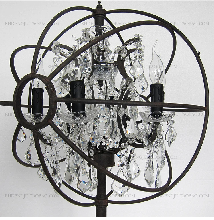 Подвесной светильник с железным шаром ретро дизайн|design floor lamp|floor lampfloor lamp designer |