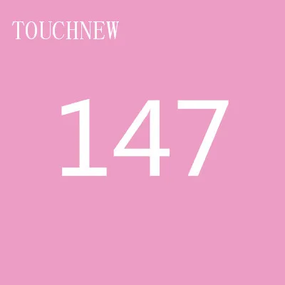147 TOUCHNEW, 168 цветов, одиночные художественные маркеры, кисть, эскиз, на спиртовой основе, маркеры, двойная головка, манга, ручки для рисования, товары для рукоделия - Цвет: 147