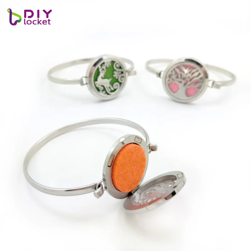 Diylocket Эфирные масла диффузор браслет Сова Нержавеющая сталь медальон Бесплатная