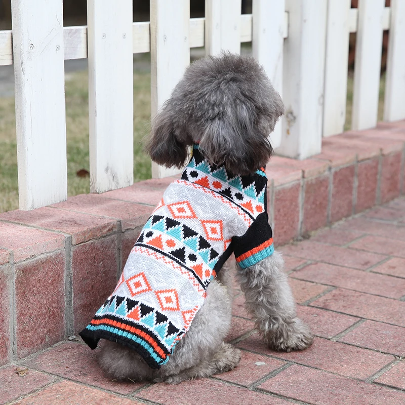 DOGGYZSTYLE Рождественская одежда для домашних животных собак пальто зимний свитер
