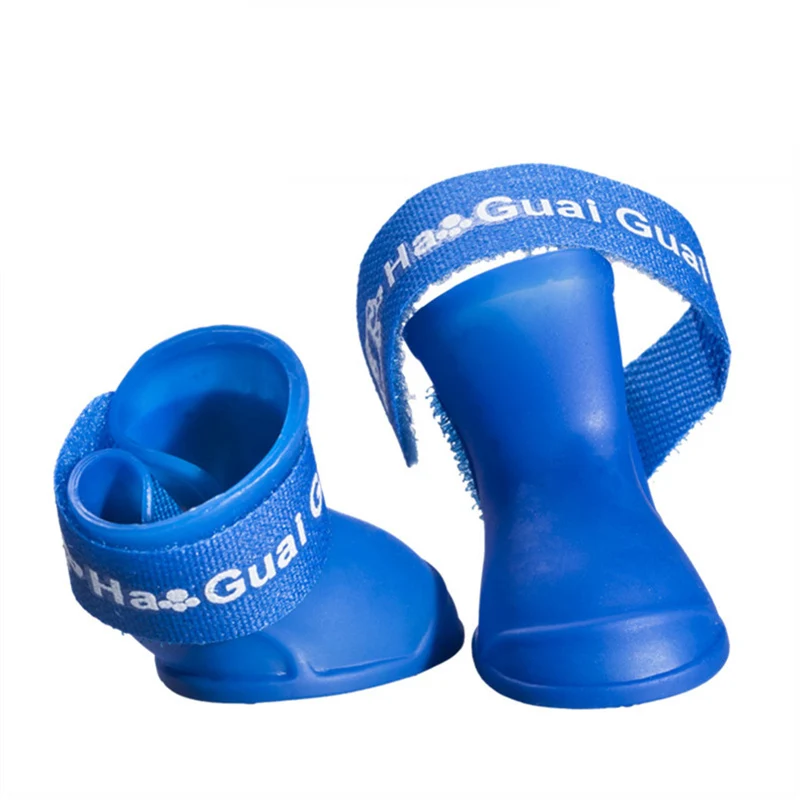 4 шт./лот летняя обувь для домашних животных водонепроницаемая дождя щенков