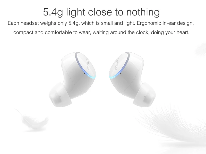 Meizu POP2 наушники Bluetooth 5,0 настоящие беспроводные стерео наушники сенсорный пульт дистанционного управления голосовой помощник IPX5 Водонепроницаемый