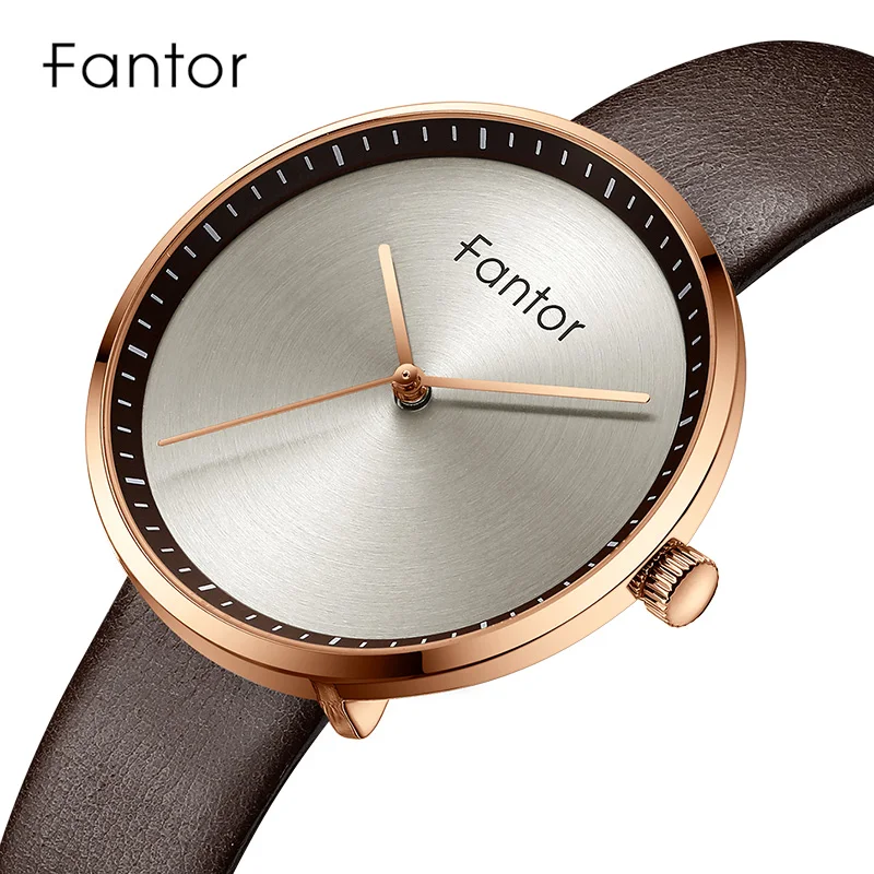 Fantor Роскошные Брендовые женские элегантные повседневные Модные наручные часы