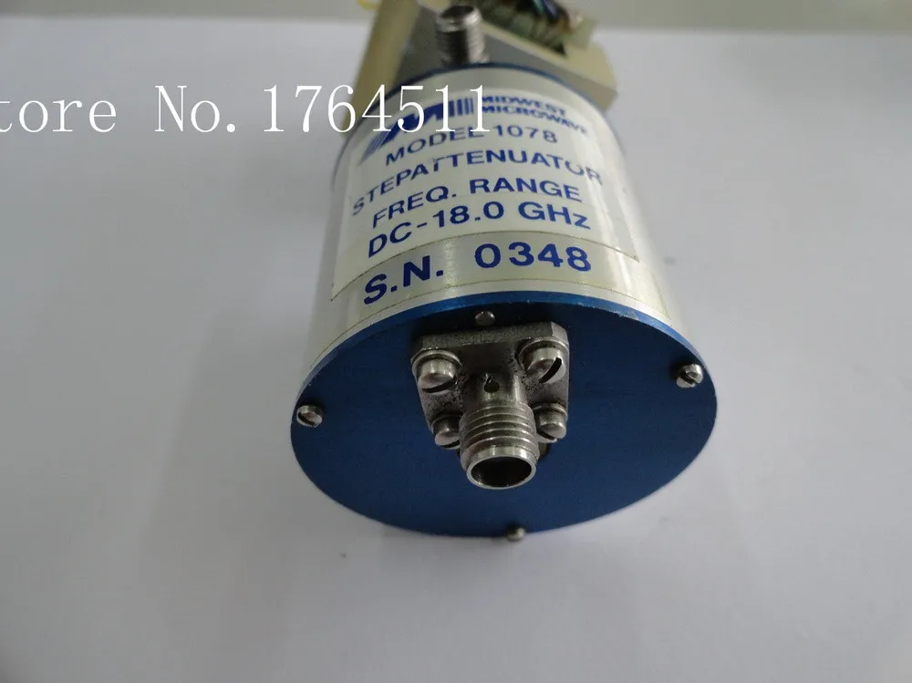 [BELLA] MIDWEST микроволновая печь 1078 DC 18GHz 0 60 дБ регулируемый шаг аттенюатор SMA|sma jack|sma