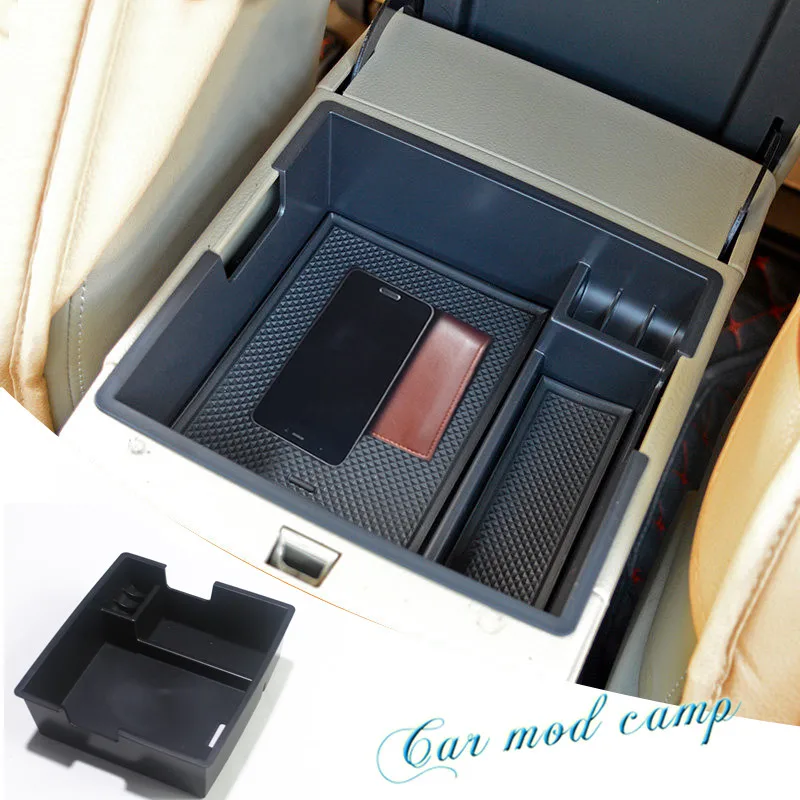 

Car Accessories for Ford Everest 2015 2016 2017 Center Console Armrest Storage Box Organizer Tray