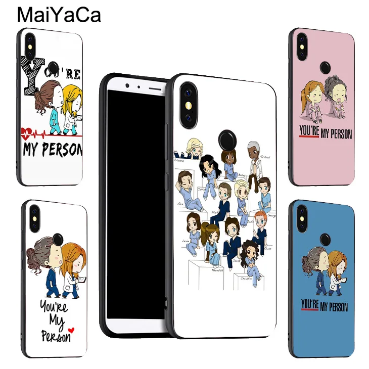 Чехол MaiYaCa с рисунком грейса для Red mi Note 9 8 Pro 7 8T 9S 9A 9C Mi 9T 10 Lite чехол POCO X3|Бамперы| |