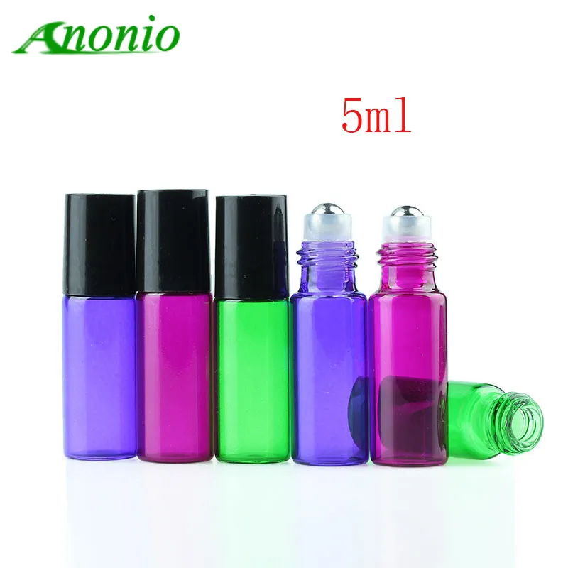 1ml 10mlBottles для эфирных масел роликовые бутылки с металлическими роликовыми