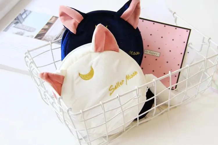 Аниме карта captor sakura sailor moon плюшевые luna cat косметичка для макияжа сумка костюма|card