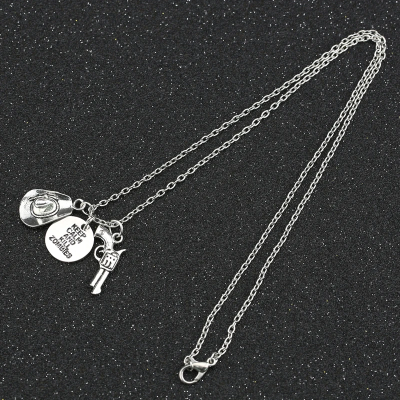 Ожерелье Ходячие мертвецы с надписью Keep Calm And Kill | Украшения и аксессуары