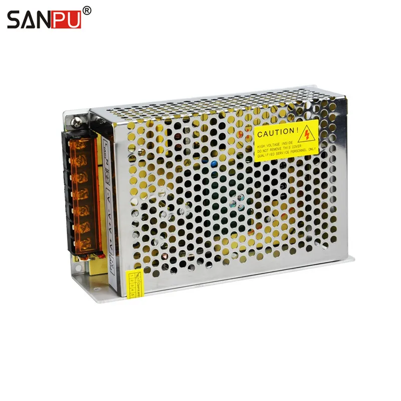 Sanpu smps 5 V DC 100 W импульсный источник Питание 20A постоянного Напряжение один Выход AC/DC траснформатор Driver 80 Вт 16A в помещении для светодиодов