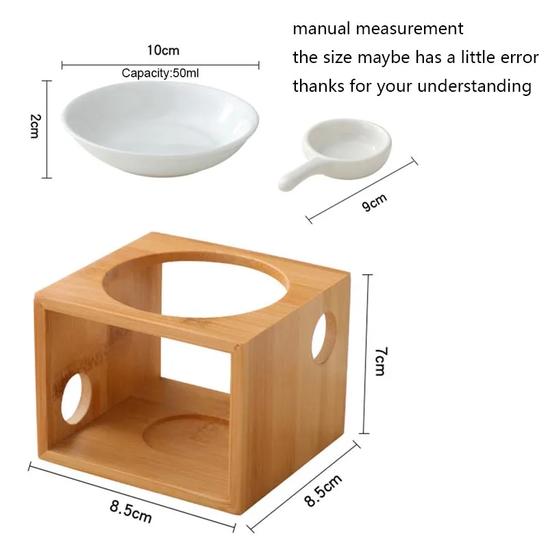 Аромалампы Бамбуковая кадильница свеча эфирное масло ночной Светильник | Дом и