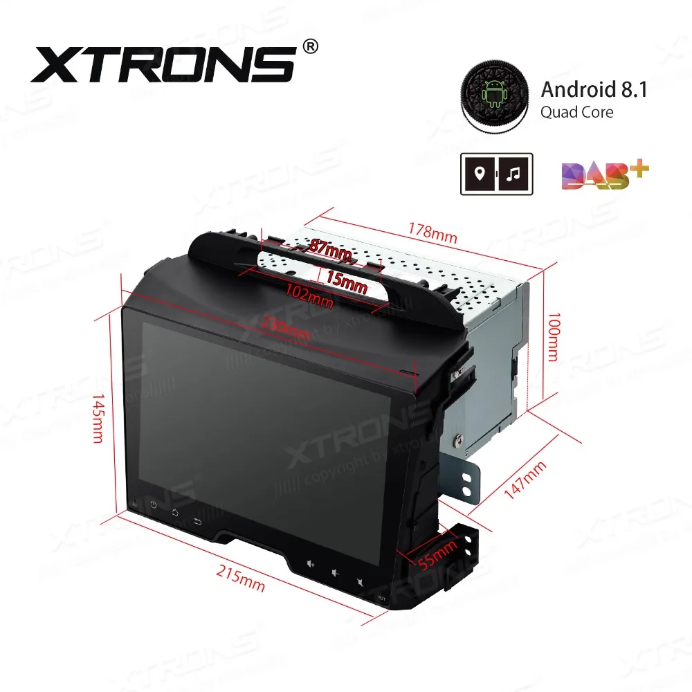 XTRONS 9 ''дюймовый Android 8 1 автомобиль радио плеер не GPS навигации для Kia Sportage серии 3
