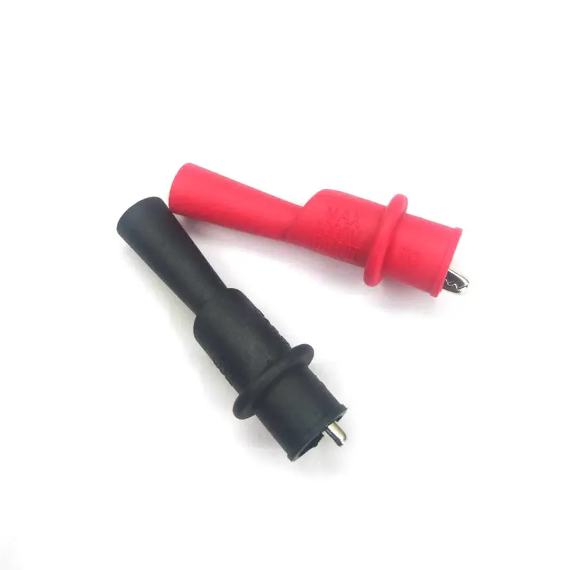 2 шт. 10A полностью защитные зажимы для профессионального мультиметра красный
