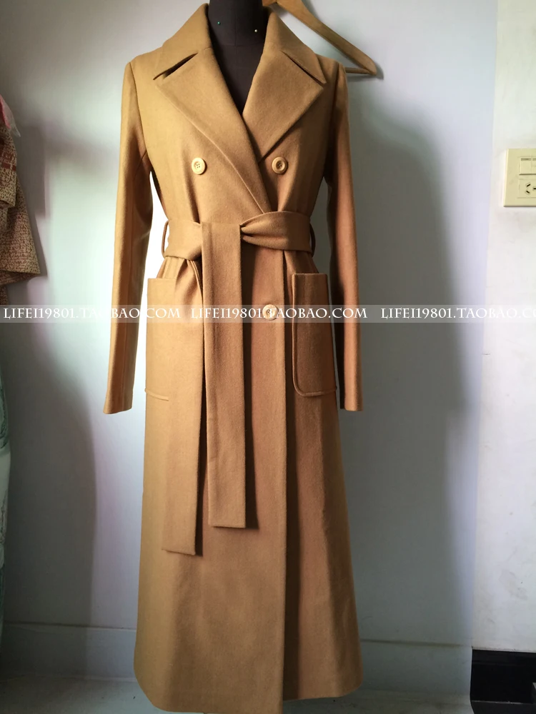 Casaco Feminino,, UK, для женщин, плюс размер, осень, зима, Cassic, простое, шерстяное, макси, длинное пальто, женский халат, верхняя одежда, manteau femme za