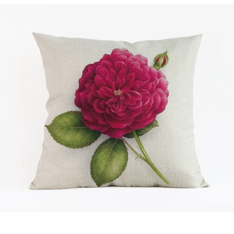 Современные скандинавские красные фиолетовые бутоны с цветами не розовые