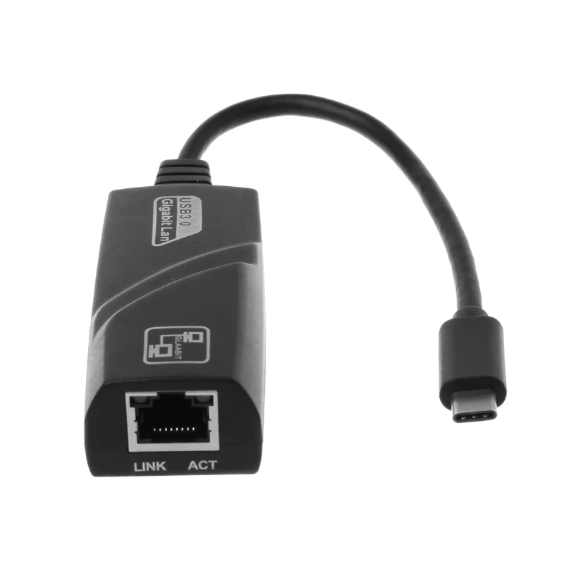 Планшет JINSHENGDA USB 3 1 Type C в RJ45 Lan сеть Gigabit Ethernet адаптер 10/100/1000 Мбит/с|Сетевые адаптеры