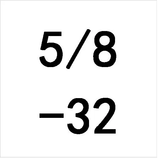 32 UN 5/8-11 12 14 16 18 20 24 27 28 32 36 40 UNC UNF UNEF UN UNS инструменты для нарезания резьбы правой руки для обработки прессформы 5/8" - Цвет: 32 UN