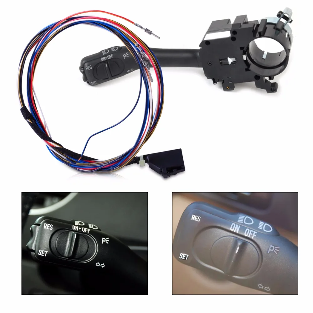 Система круиз контроля DWCX 1J0953513 1J1970011F stealk + жгут для VW Golf GTI Jetta Bora MK4 Passat B5 Sharan Skoda