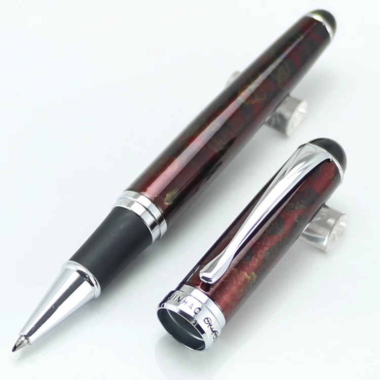 Jinhao 750 Черная Ручка-роллер с шероховатой поверхностью, 15 цветов, высокое качество, роскошные канцелярские принадлежности для офиса и школы - Цвет: 6