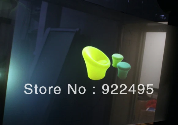 Бесплатная доставка 26x60 дюймов темно серая пленка для заднего проектора задней