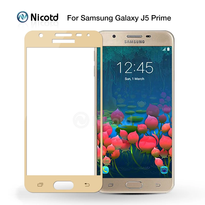 Полное покрытие из закаленного стекла для samsung Galaxy S6 S7 J2 J5 J7 Prime Note 4 Note 5 Galaxy A3 A5 A7 Защитная пленка для экрана