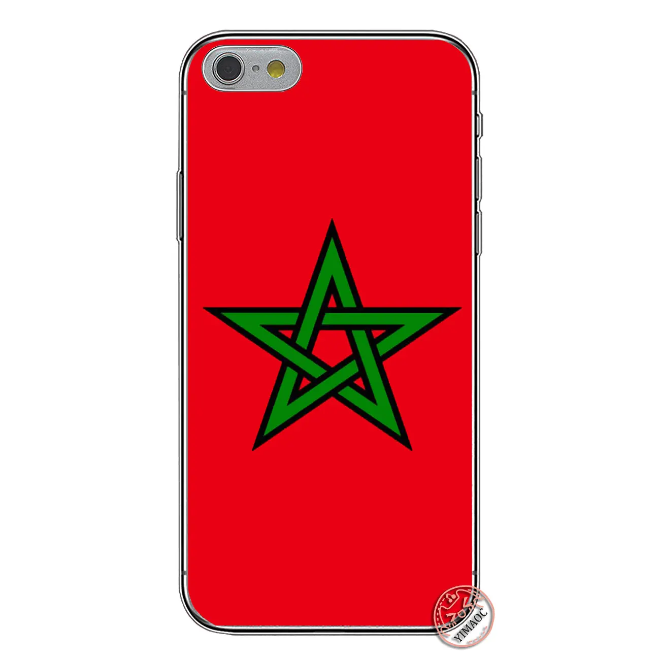 11 YIMAOC Morocco Футбол флаг Мягкий силиконовый чехол для телефона Apple iPhone 11 Pro X XR XS Max 6 6S 7 8 Plus 5 5S SE 10 Чехол - Цвет: 11