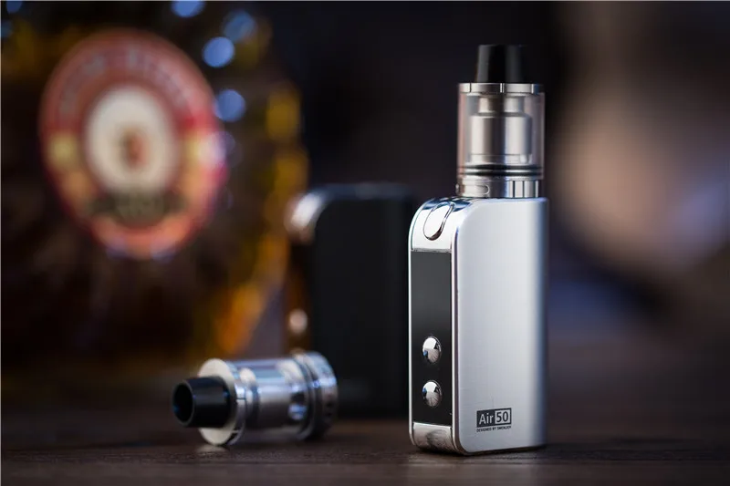 Оригинальный Smokjoy воздушный 50 RTA комплект с батареей 1200 мАч Вт коробка мод