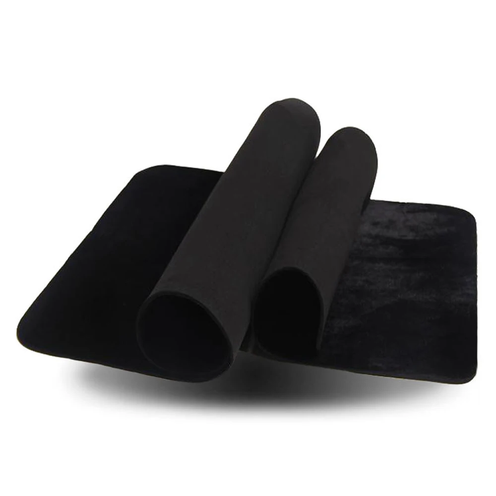 Черный Профессиональный коврик для карт покера 3 размера волшебные фокусы