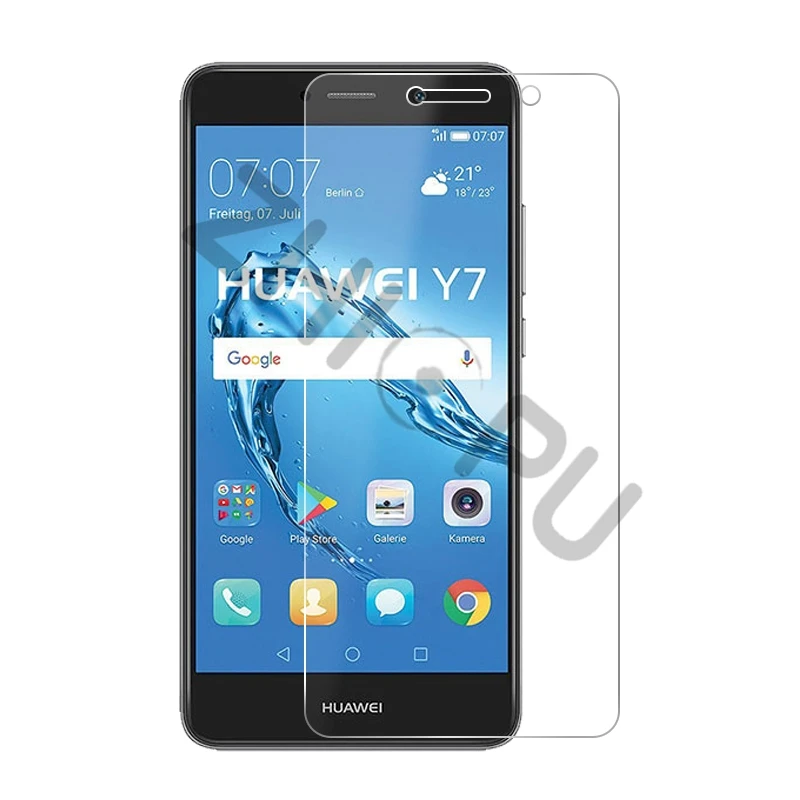 10 шт./лот Премиум закаленное Стекло для huawei Y7 премьер Экран протектор Закаленное