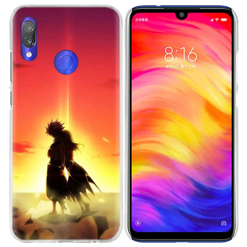 Чехол с изображением сказочного хвоста аниме для Xiao mi Red mi Note 7 8T 6 6A Pro S2 5 5A 4X mi A1 A2 9 8 lite Note10 Play F1 жесткий чехол для телефона - Цвет: 01