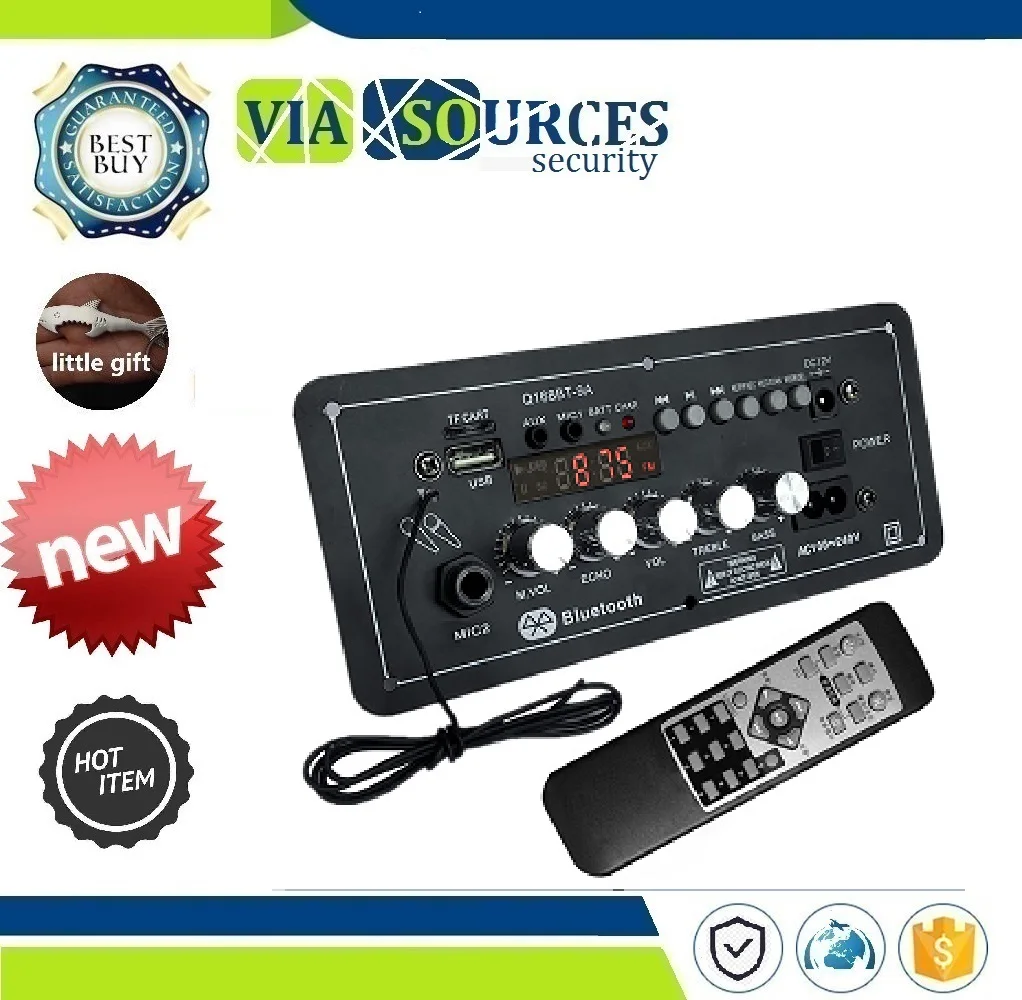 Поддержка AUX TF карта u диск Запись радио 12 V AC220V Bluetooth сабвуфера усилителя звука