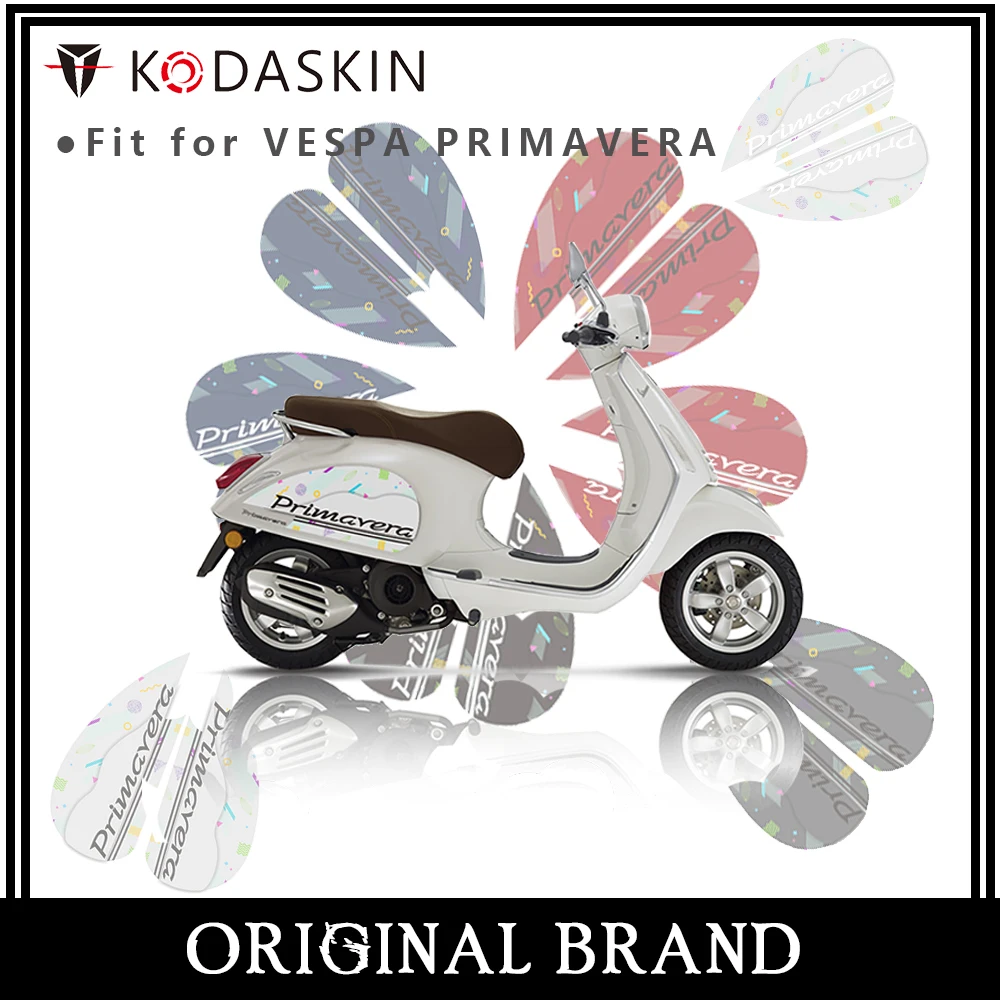 KODASKIN 2D наклейка на корпус скутера с боковой эмблемой для VESPA PRIMAVERA 50 125 250