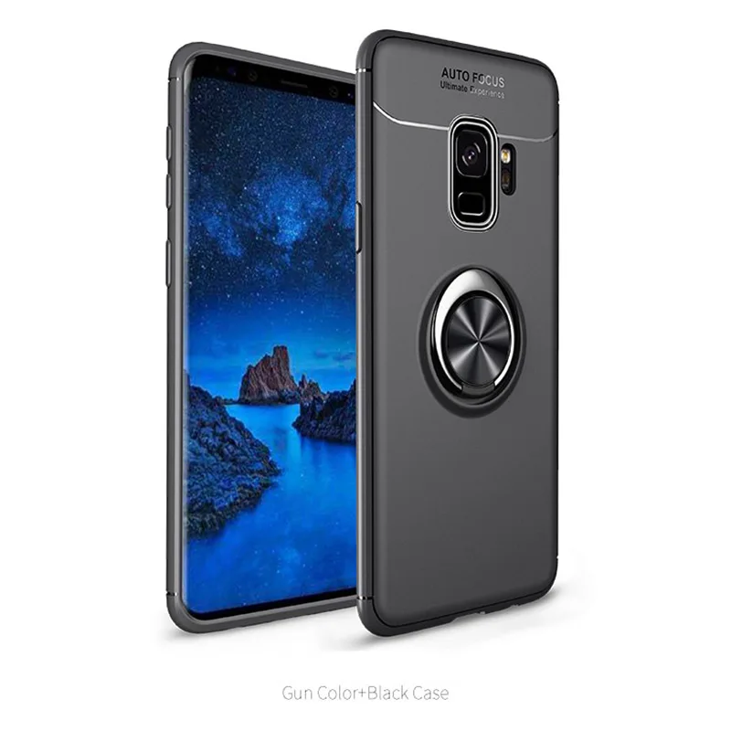 Для samsung S10 S10E S8 S9 плюс примечание 9 чехол кольцо кузова для Galaxy телефон задняя