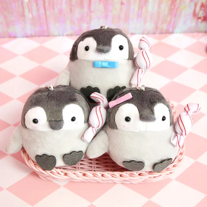 IVYYE Energy Penguin аниме плюшевый Кошелек для монет Мультяшные мягкие кошельки для мелочи кошелек для денег карты сумки для ключей подарки для детей