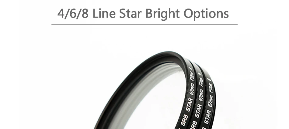 Zomei Star Line Star фильтр 4 6 8 Piont Filtro фильтры для камеры 40,5 49 52 55 58 62 67 72 77 82 мм для Canon Nikon sony DSLR камеры