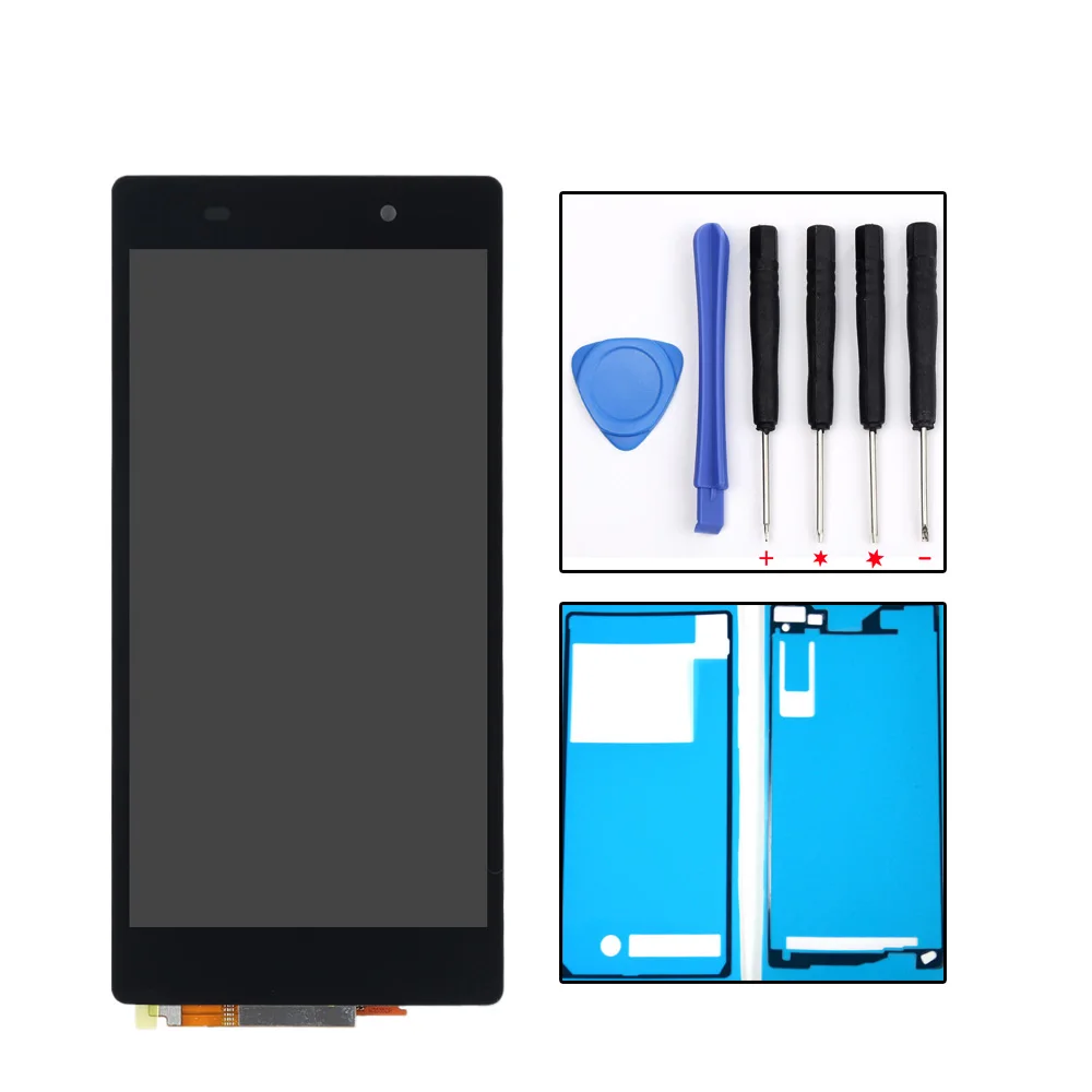Для sony Z2 экран для sony Xperia Z2 L50W D6502 D6503 ЖК-экран Сенсорная панель дигитайзер для sony Xperia Z2 lcd