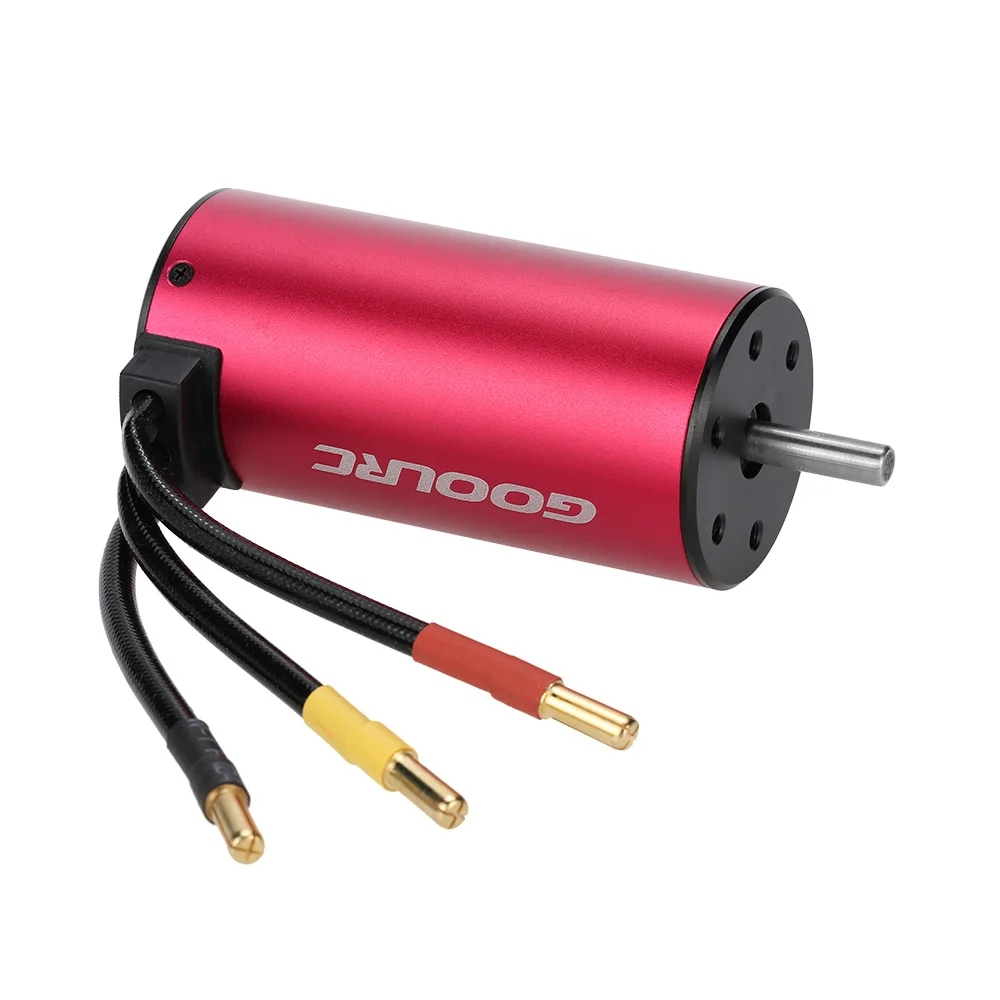 Оригинальный 4 полюсный бесщеточный двигатель GoolRC S3674 1/8 кв для радиоуправляемого