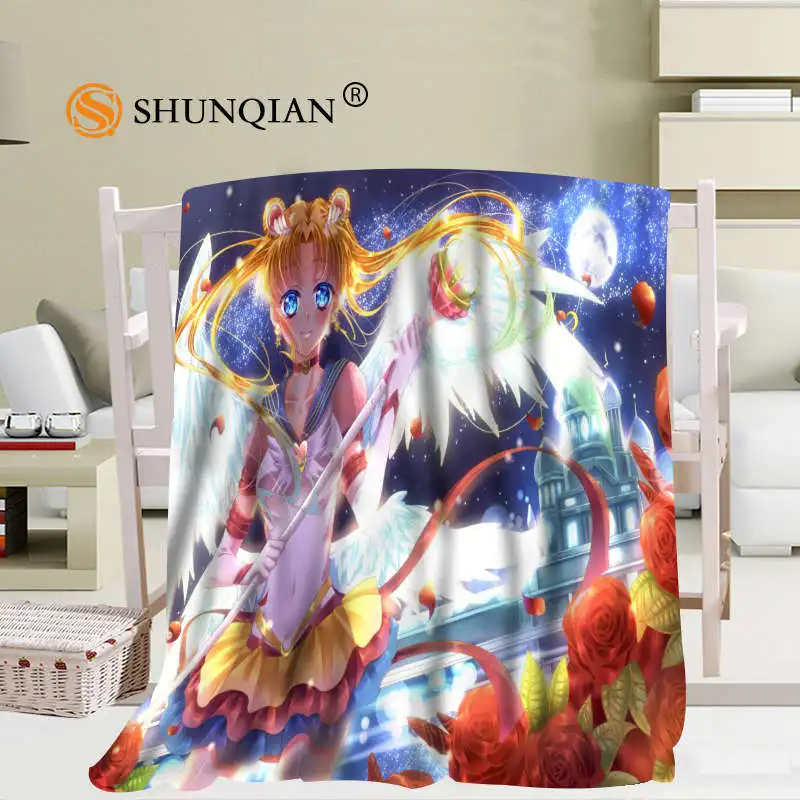 8 Одеяло Sailor Moon, мягкое, сделай сам, диван-кровать, одеяло для детей и взрослых, теплое, на заказ, одеяло 56x80Inch50X60Inch40X50Inch - Цвет: 8