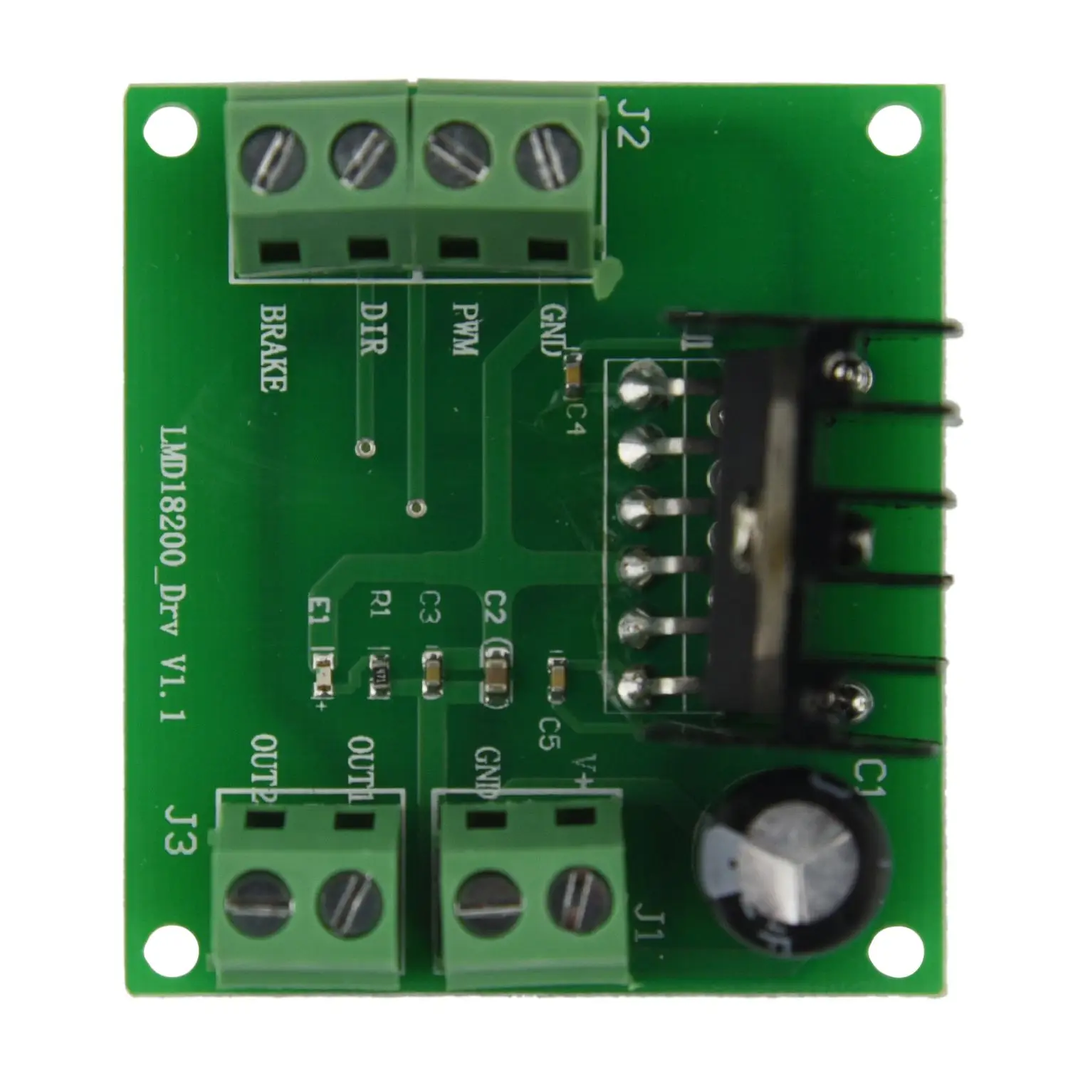 ШИМ Регулируемая скорость двигателя Модуль драйвера LMD18200T для Arduino робот принтер
