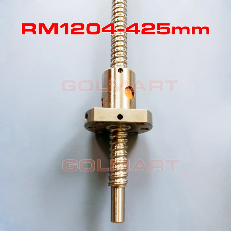 1 шт. шариковый винт SFU1204 L425mm + RM1204 шариковая гайка для 12 мм|ball rail|ball screw railscrew rail |