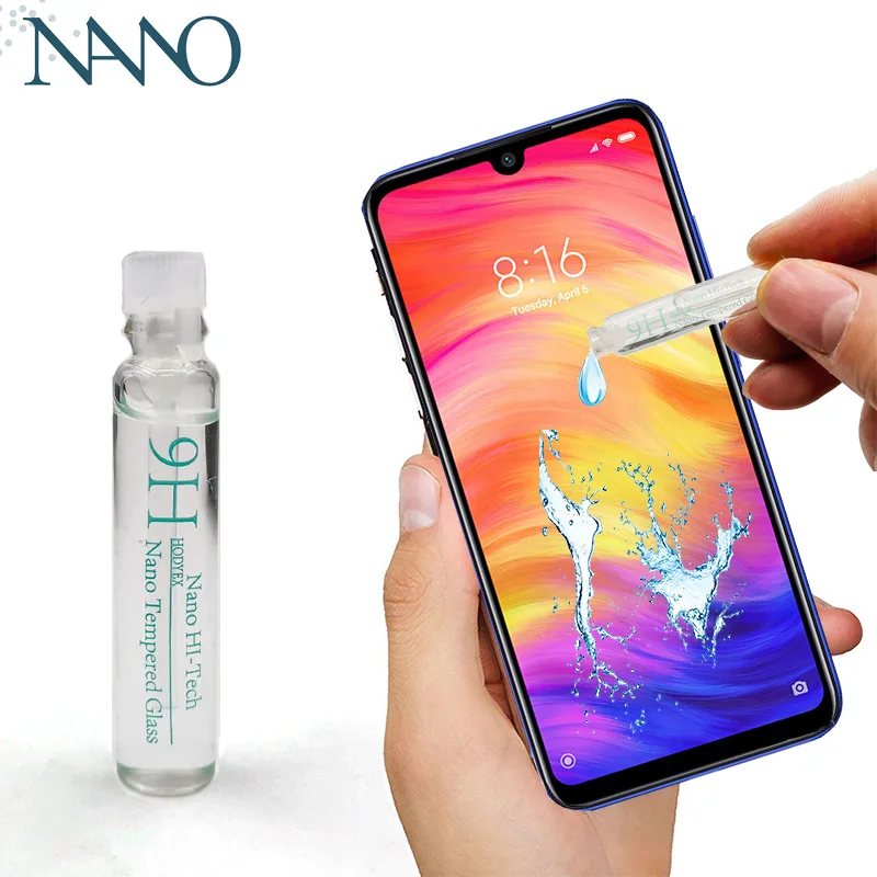 Защита для экрана Hi-tech полное покрытие против царапин HD пленка Nano жидкое
